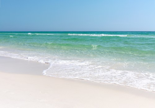 Which florida beaches have the clearest water?